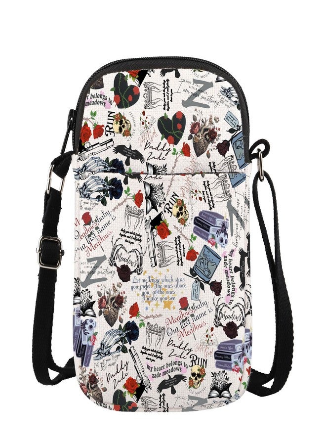 Lywjyb Birdgot Spicy Book Club CrossBody Bag Dark Romance Novels Gift Bookworm Gift (Meadows CR) - Image 1