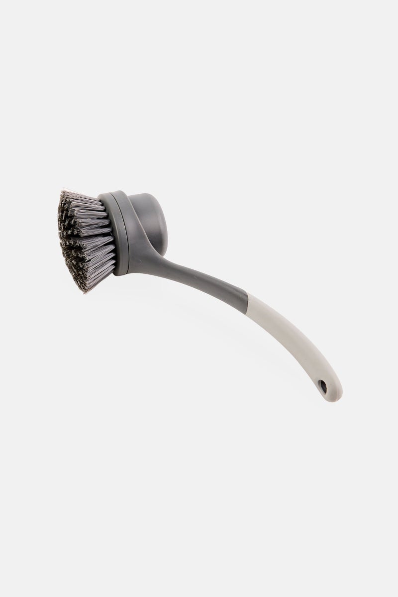 YOTO فرشاة صحون بمقبض ناعم، رمادي - Image 1