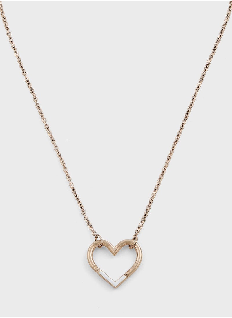 LACOSTE - Stainless Short Necklace - Image 1