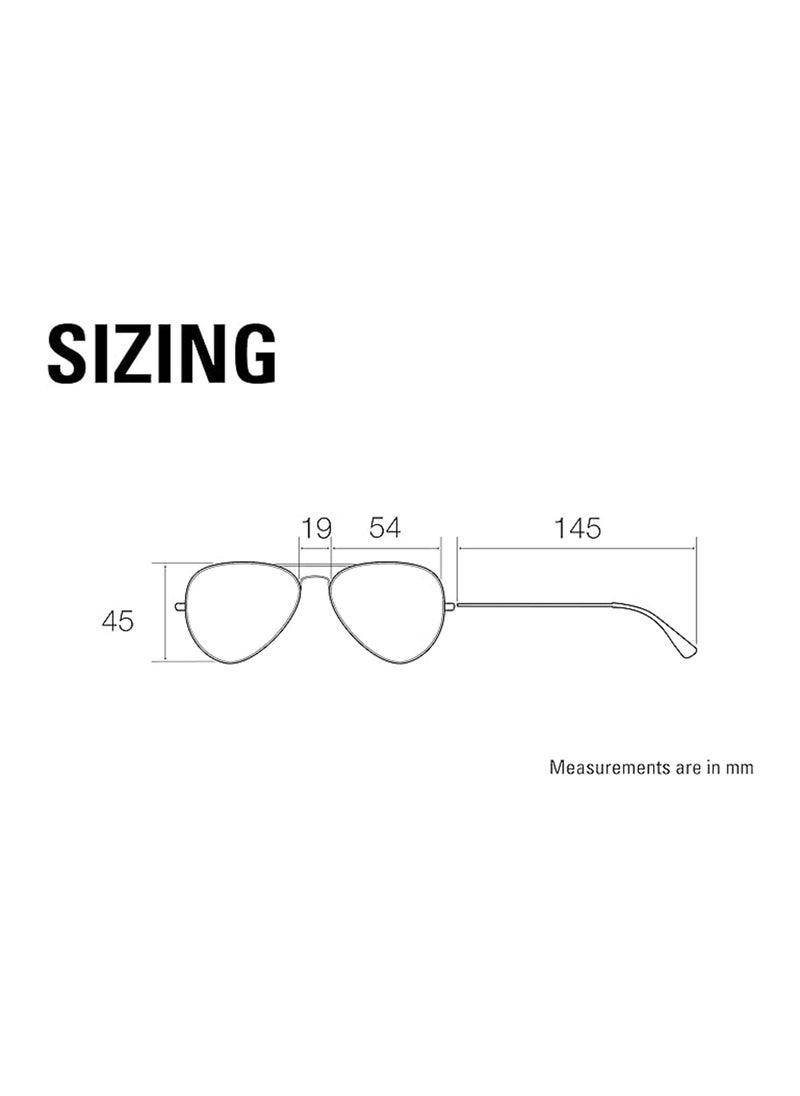 Men CTS-Blinding Polarized Sequare Sunglasses Black 54 mm