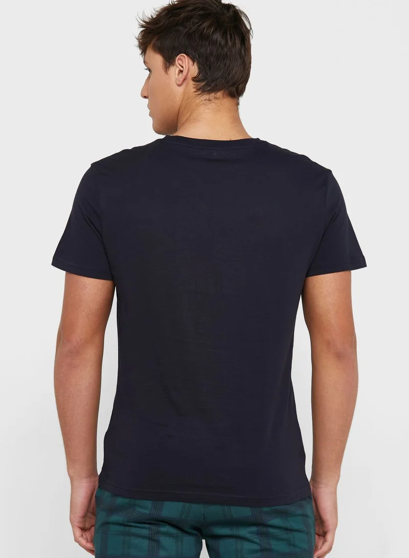 TOMMY HILFIGER Logo Crew Neck T-Shirt
