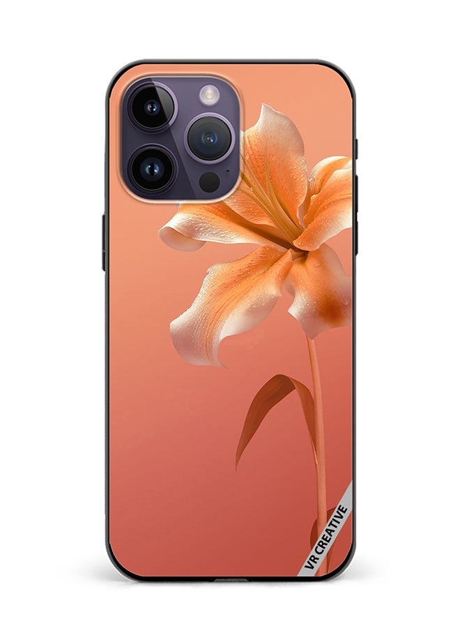 VR CREATIVE Protective Case Cover For Apple iPhone 15 Pro Flower Design Multicolour - Image 1