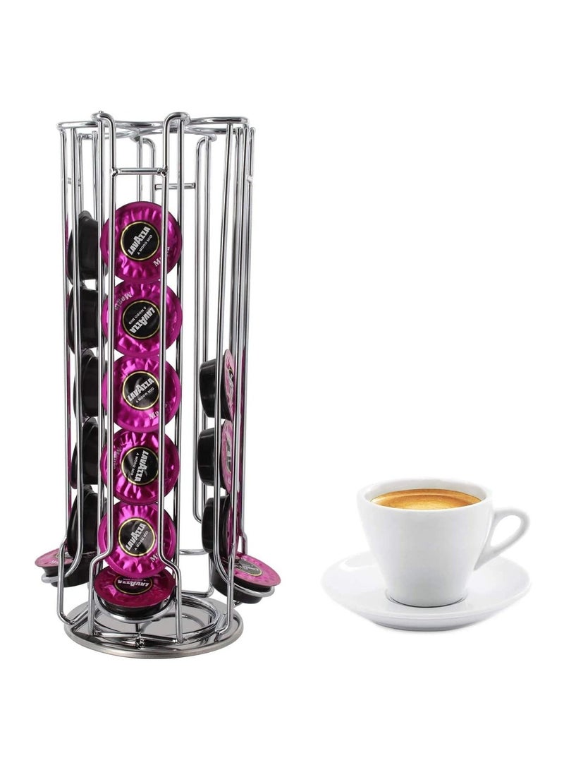 بلومنغ تايم حامل كبسولة من الفولاذ المقاوم للصدأ لتخزين 24 كبسولة قهوة - Image 2