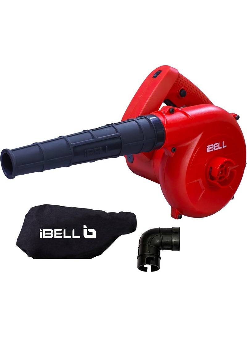 iBELL Air Blower 600W, RPM 14000, Blow Rate 3.3M/Min, with Vacuum dust collecting bag, Professional Quality,Variable Speed Control - Image 1
