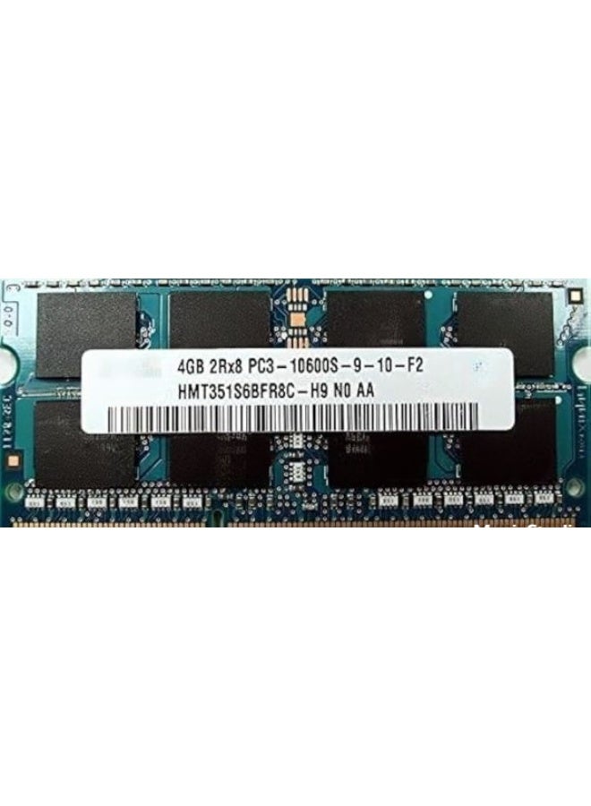 4GB PC3-10600 DDR3 1333MHz Non-ECC Unbuffered CL9 204-Pin SoDIMM Laptop Memory
