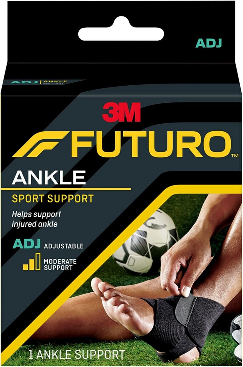 Futuro Performance Adjustable Ankle Support - Black, 1 Unit - Image 1