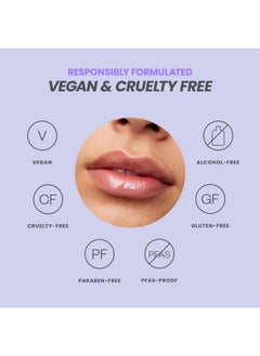 Wonderskin Wonderskin Lip Oil - Lip Rehab Serum Oil, Hydrating and Moisturizing Clear Lip Oil for Dry Lips - Natural, Vegan and Non-sticky Lip Gloss Oil  - Image 3
