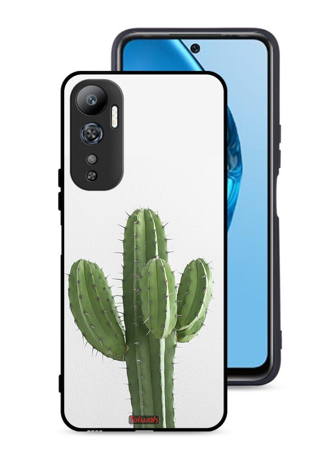 Tolwak غطاء واقي لهاتف إنفينكس هوت 20 4G بنبات الصبار - Image 1