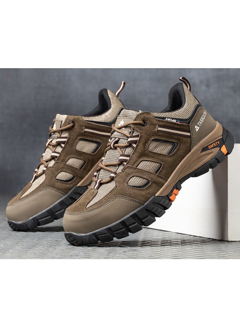 ArmorToe Steel Toe Four Seasons Models Safety Shoes Anti-smash Anti-thorn Wear-resistant Comfortable Work Shoes - Image 1