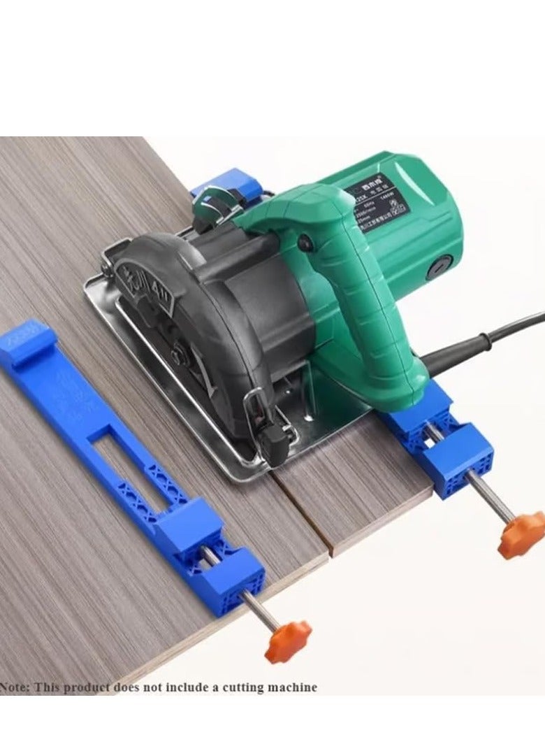 Generic Adjustable Cutting Machine Base Guide Electric Circular Saw Milling Positioning Clamp  Precision Wood Cutting Guide  Woodworking Tools  - Image 3