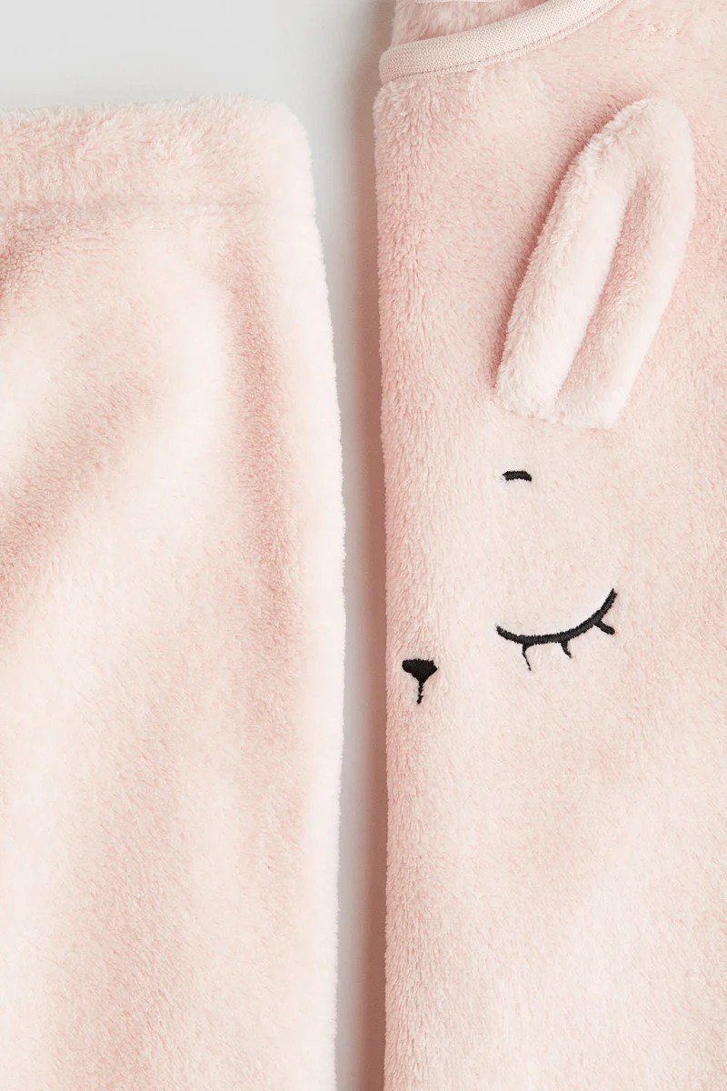 H&M Appliquéd pile pyjamas