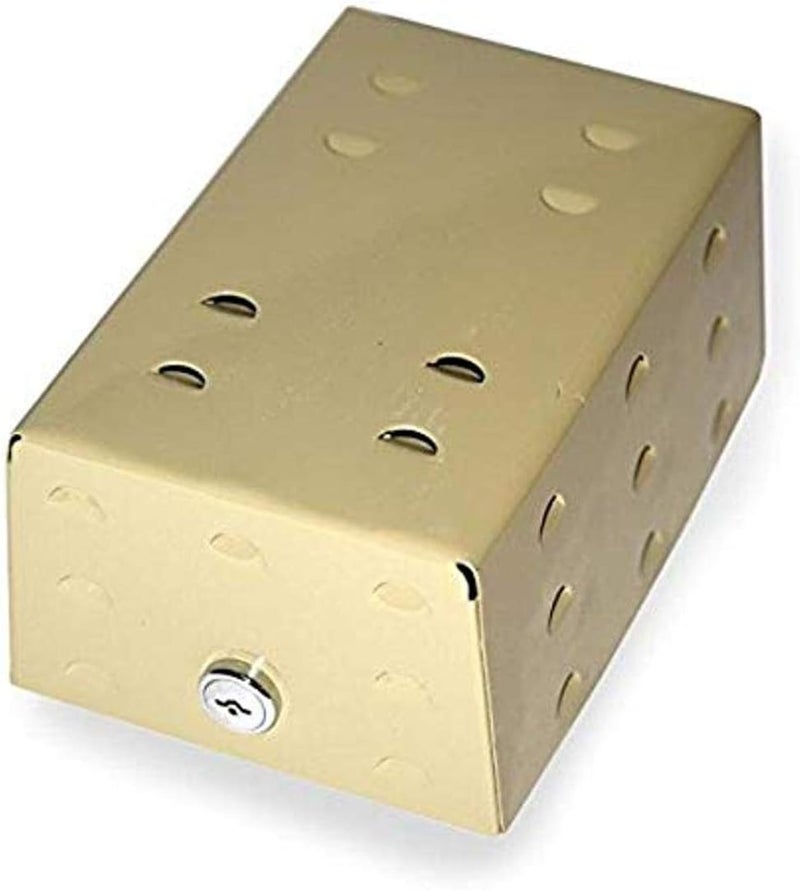 White-Rodgers F29-0222 Universal Thermostat Guard, Metal, Ring Base
