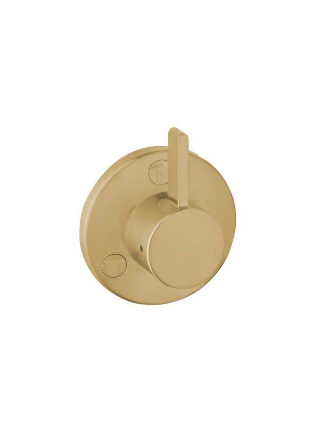 hansgrohe Ecostat Modern 1-Handle 4-inch Wide Valve Brushed Bronze, 04232140 Diverter Trim