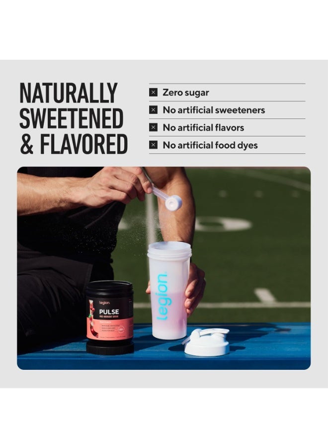 LEGION Pulse Pre Workout Tropical Punch (Caffeine Free) – Natural Nitric Oxide Booster with Citrulline, Beta-Alanine & Alpha-GPC - Image 5