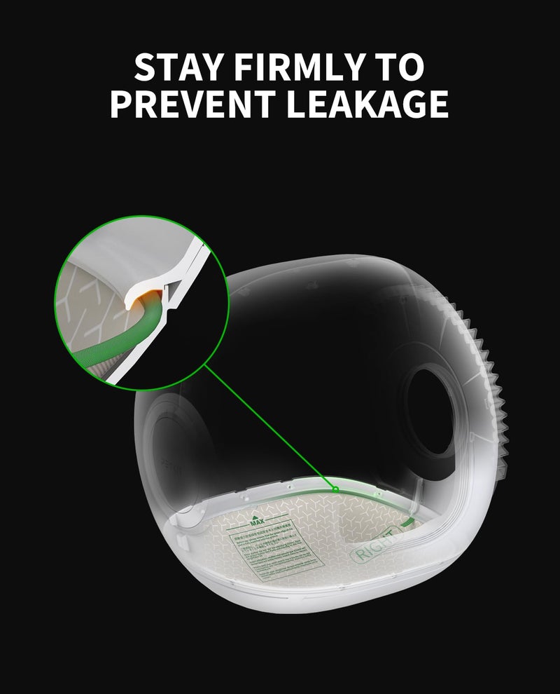 PETKIT New Cat Litter Pad Max for PURAMAX 2 and Purobot Max Pro Automatic Self-Cleaning Cat Litter Box, High Performance Leakproof Litter Mat, Waterproof, Anti-Stick, Scratch-Resistant Cylinder Pad - Image 2