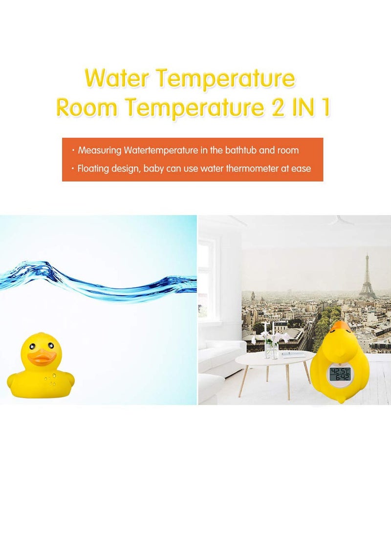 Gonice Baby Thermometer, The Infant Baby Bath Floating Toy Safety Temperature Water Thermometer (Classic Duck)  - Image 2