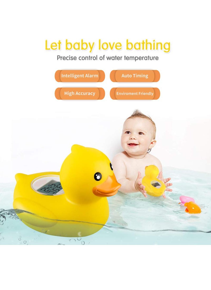 Gonice Baby Thermometer, The Infant Baby Bath Floating Toy Safety Temperature Water Thermometer (Classic Duck)  - Image 3