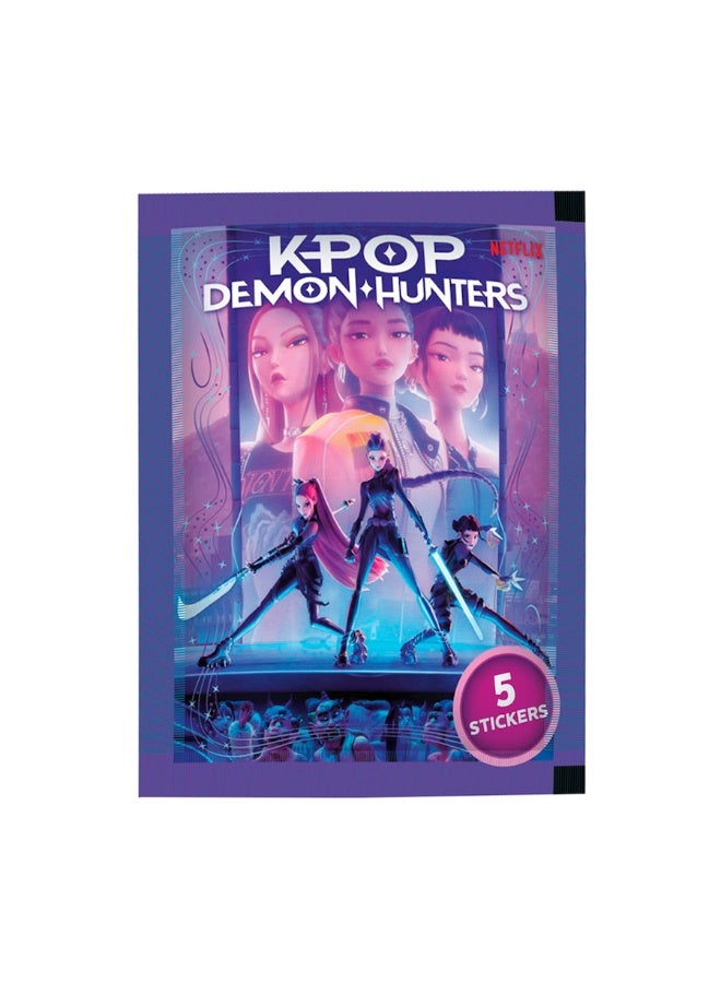 K-POP Demon Hunters Collectible Stickers Pack – 5 Official Random Stickers | Netflix K-Pop Collection - Image 1