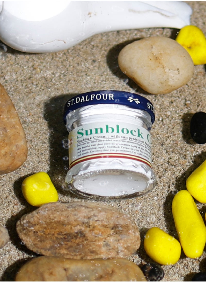 St.Dalfour - ST.DALFOUR Sunblock Cream SPF 60 PA++ - 1 x 30 ml (For All Skin Types) - Image 1
