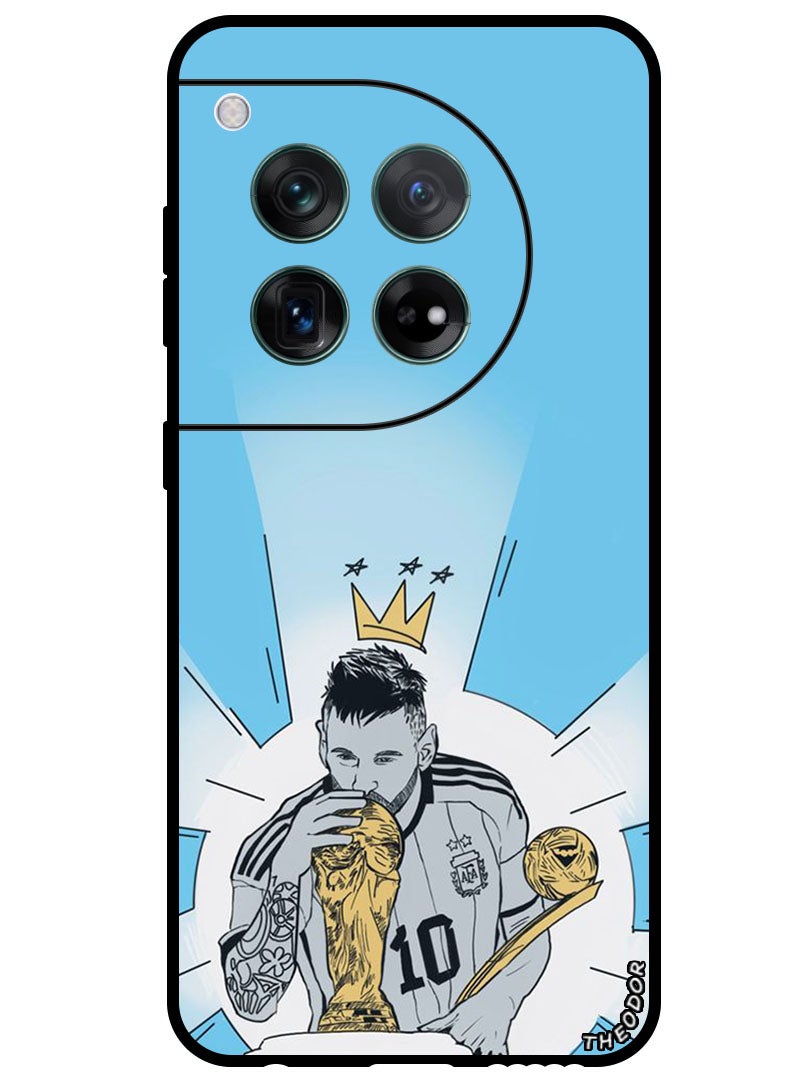 Theodor Protective Case Anti Scratch Shock Proof Bumper Cover For OnePlus 12 Messi Kiss WC - Image 1