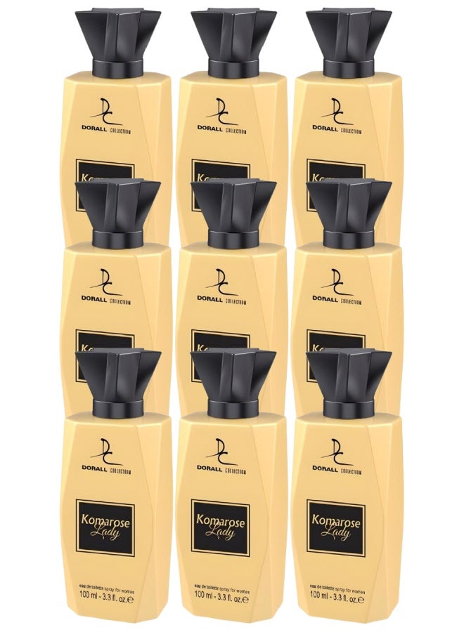 دورال كولكشن 9 قطع عطر كوماروس ليدي 100مل - Image 1