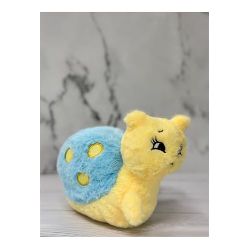 EITHEO Baby Stuffed Animal Plushie – 25 cm Huggable Soft Teddy Plush Toy for Kids, Girls & All Ages, Adorable Cuddly Stuffed Toy, Multicolor (Snail Yellow) - Image 5