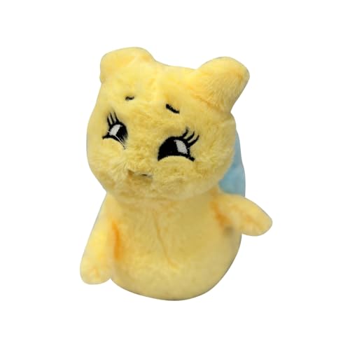 EITHEO Baby Stuffed Animal Plushie – 25 cm Huggable Soft Teddy Plush Toy for Kids, Girls & All Ages, Adorable Cuddly Stuffed Toy, Multicolor (Snail Yellow) - Image 1