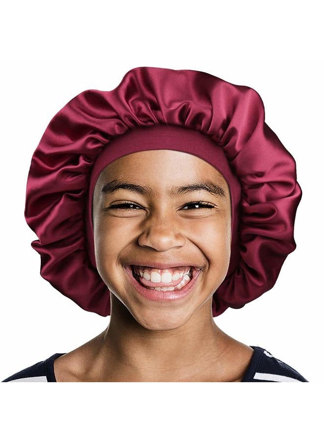 Alnorm Extra Large Hair Bonnet Cap Girls Soft Beanie for Sleeping - Image 1