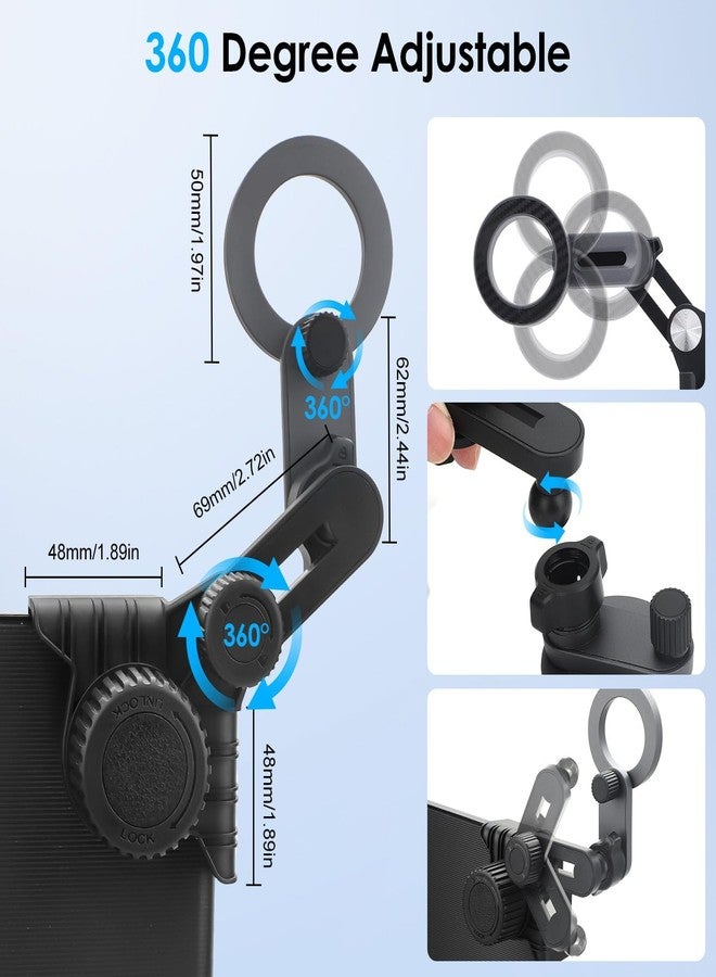 EEEKit حامل هاتف EEEKit تسلا، قاعدة سيارة مغناطيسية متوافقة مع MagSafe، تركيب بدون لاصق، تسلا موديل 3 موديل Y سايبرترك شاشة لوحة القيادة للقيادة - Image 5