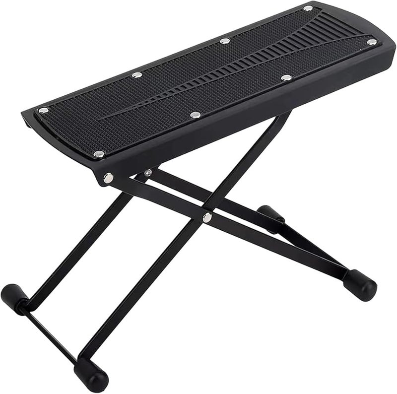 Foldable Adjustable Foot Rest Stool For Pedicure Salon Spa Home Use 220Lbs Load - Image 2