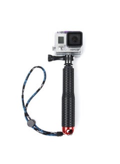 General Lnsta360 Extension Rod Telescopic Bracket Sports Camera Buoyancy Rod Feiyu Extension Rod 19 Inch 36 Inch Selfie Stick-Color:19-inch Selfie Stick/Red  - Image 1