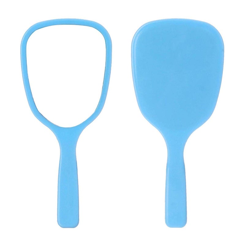 Aestivate 4Pc Hand Mirror Travel Handheld Mirror Cosmetic Mirror With Handle (4Pc) - Image 3