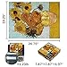 MaxRenard Game Jigsaw Puzzle 1000 Pieces and Up for Adult Toy Fine Art Collection Sunflowers by Vincent Willem Van Gogh - Image 4