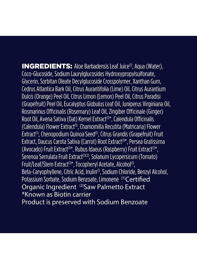 Avalon Organics Therapy Thickening Shampoo, Biotin B-Complex, 14 Oz - Image 3