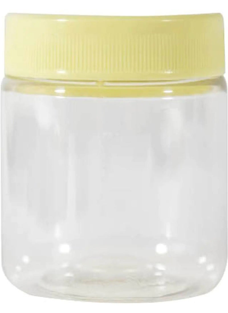 Sunpet 12-Piece Round Spice Jar White/Yellow 200ml  - Image 2