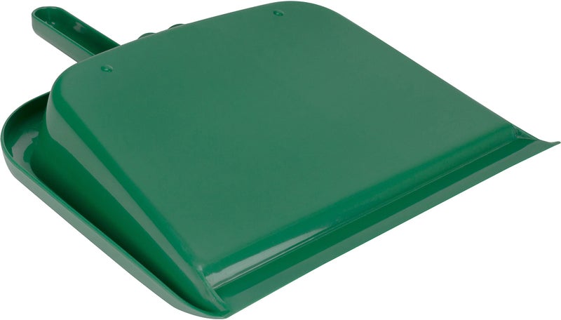 SPARTA Large Handheld Dustpan with Hanging Hole, Heavy-Duty Plastic Dustpan with Wide Lip for Countertops and Surfaces, Plastic, 10 Inches, Green - Image 5