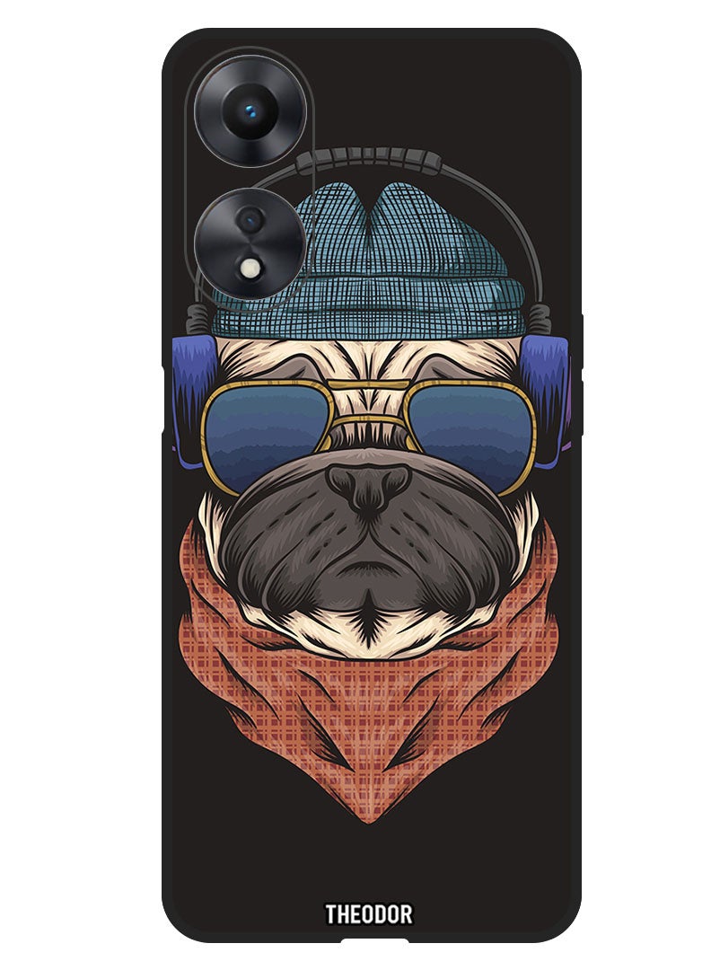 Theodor Protective Case Anti Scratch Shock Proof Bumper Cover For Oppo A1 5G Swag Bull Dog - Image 1