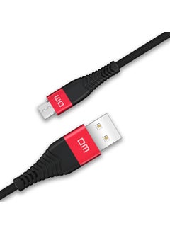 DM SL003 USB To Type-C 3A Fast Charging and Data Cable Black 1.2 Meters  - Image 3