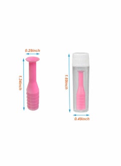 SYOSI 4 pcs Hard Contact Lens Remover RGP Plunger for Soft Hard Lenses  - Image 2