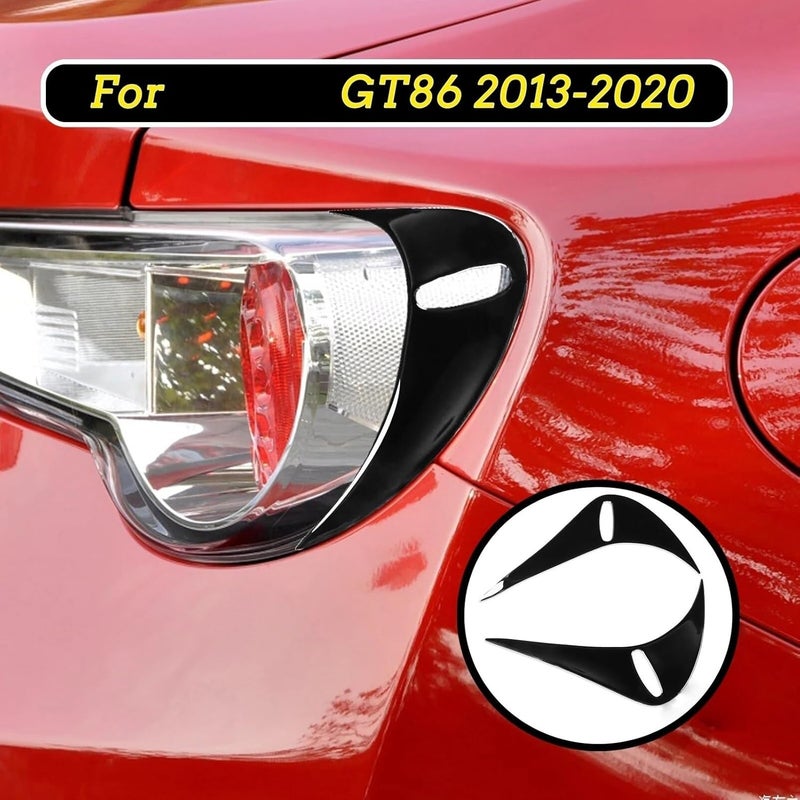 Vuzmode Gloss Black Tail Light Eyelid Covers for Toyota GT86 - Image 5