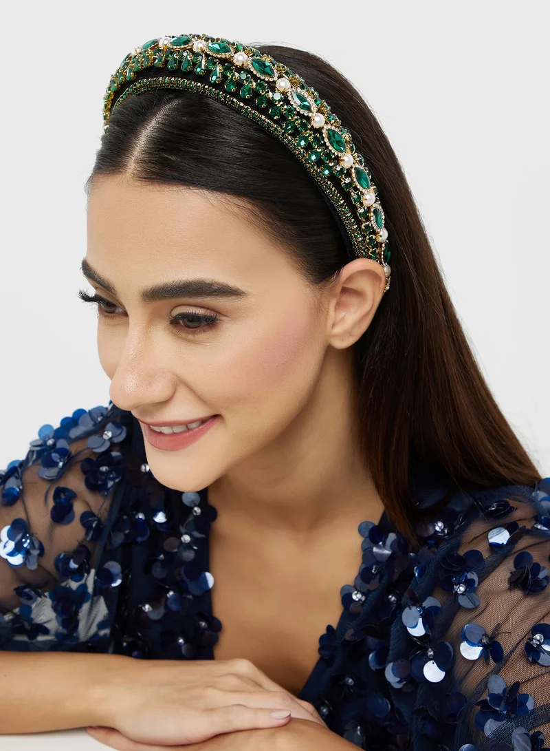 Ella Limited Edition Rhinestone Embellished Headband
