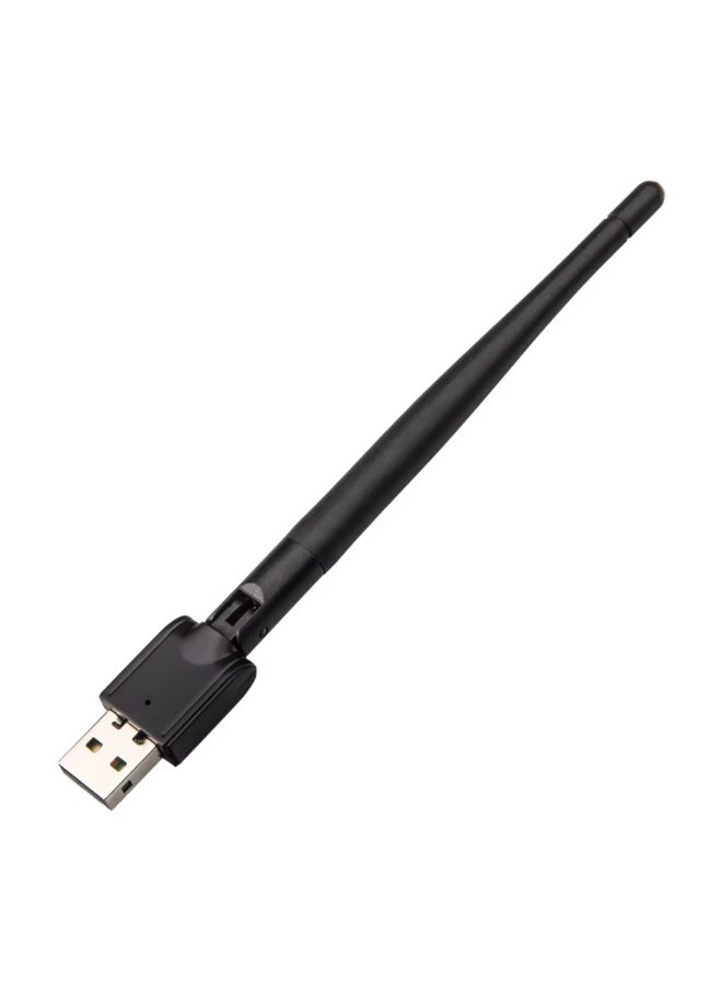 ماركة غير محددة فلاشة واي فاي للكمبيوترTV-MAX USB 2.0 عالية السرعة بزاوية دوران 360 درجة - محول إنترنت لاسلكي متوافق مع جميع الأجهزة والأنظمة - لون أسود  - Image 2