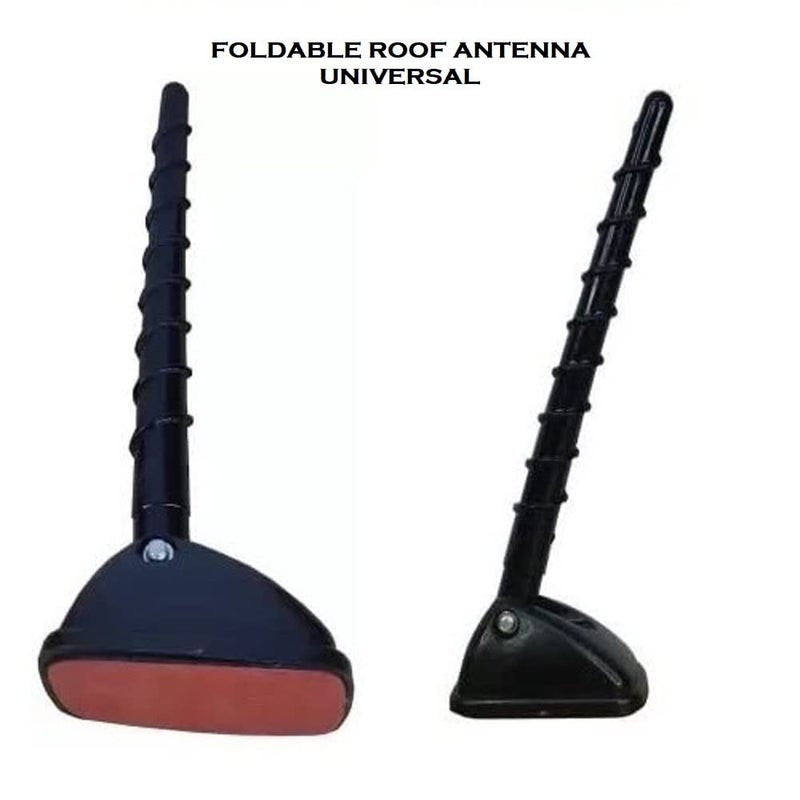 SPREADX Stylish Car Roof Show Decorative Antenna Foldable Flexible Plastic Rod Aerial with Adhesive Tape - Universal - Image 3