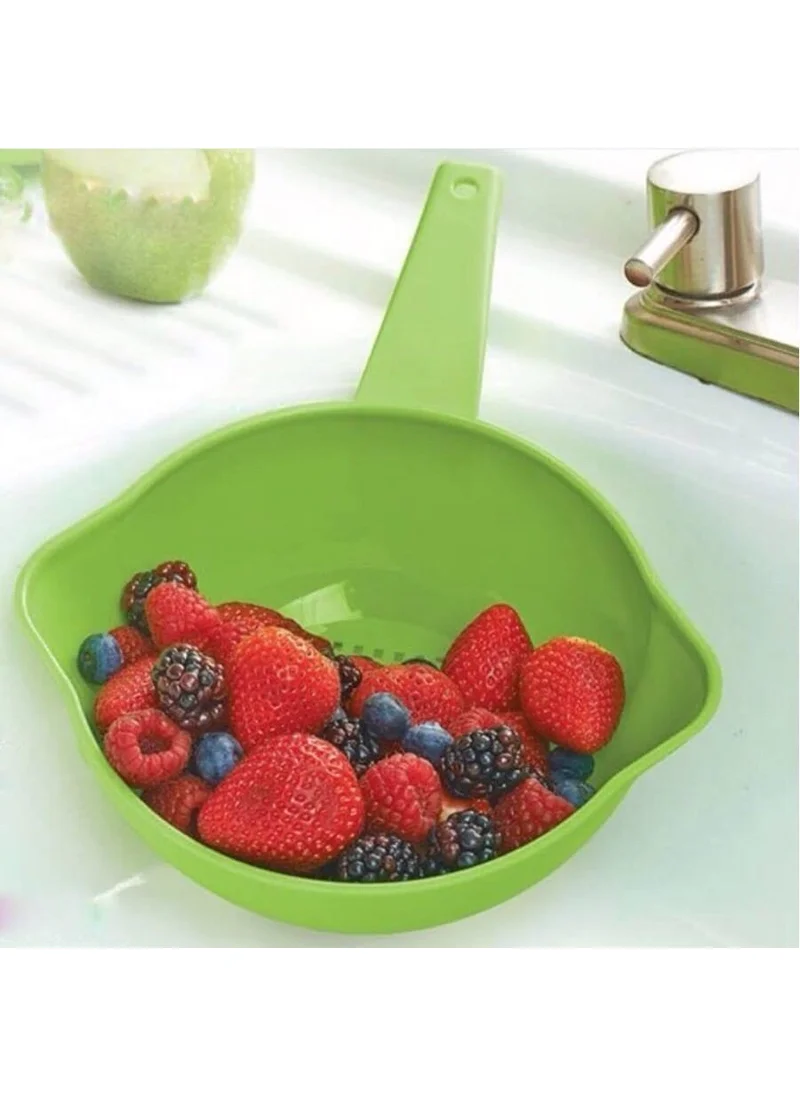 Tupperware Hsgl Right Left Strainer Mint