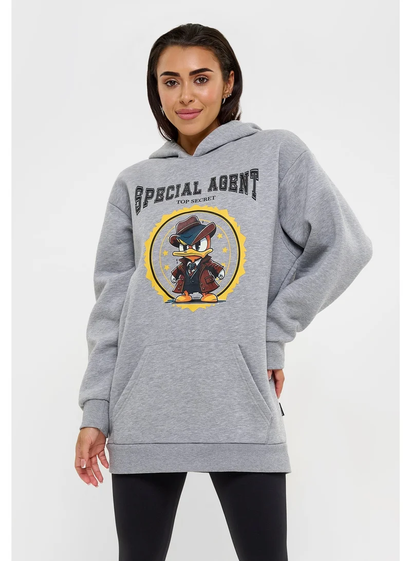 Bona Fide Women’s Hoodie Oversized Cotton Sweatshirt, Cozy Casual Pullover for Everyday Wear