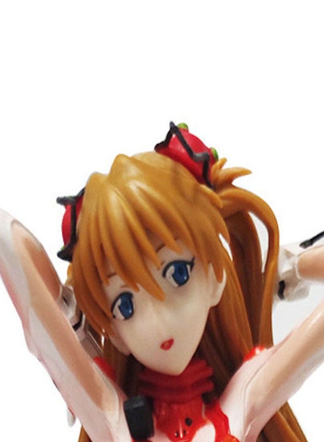 HALAMODO Evangelion Theatrical Version 'Breaking' - Asuka Langley Soryu Beautiful Girl Handicraft Model Decoration 21 cm - Image 3