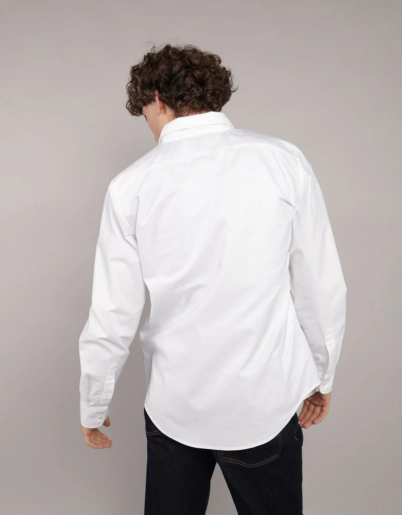 American Eagle AE Slim Fit Everyday Oxford Button-Up Shirt