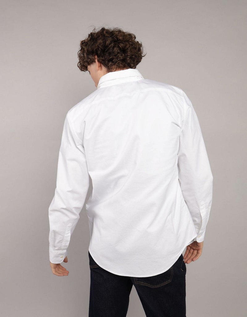 American Eagle AE Slim Fit Everyday Oxford Button-Up Shirt - Image 2