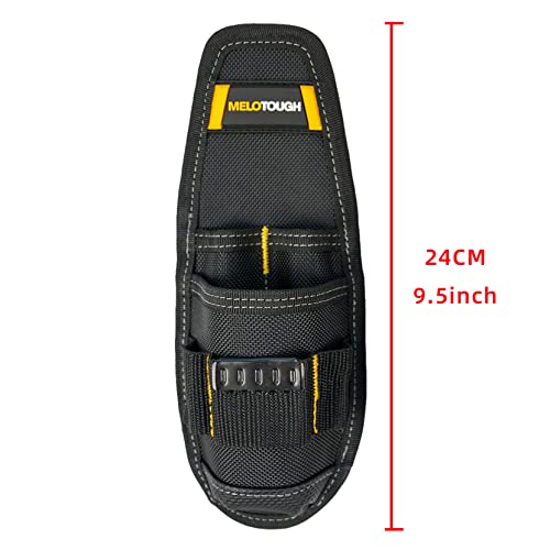 MELOTOUGH Small Tool Holder, Min Work Organizer Tool Pouch and Knife Holder with Snap Clip 1 pc - Image 4