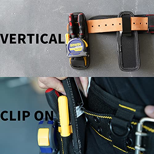 MELOTOUGH Small Tool Holder, Min Work Organizer Tool Pouch and Knife Holder with Snap Clip 1 pc - Image 3